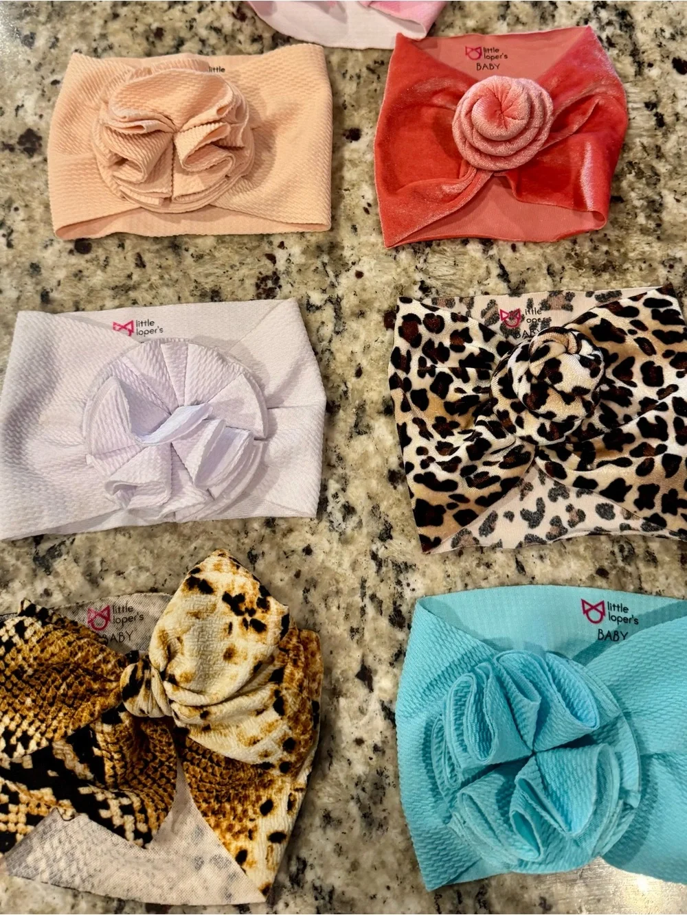 Little Loper's Baby Headband Set turban